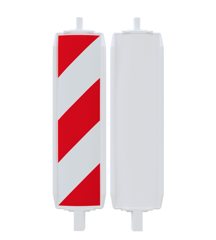 Kunststoffbake Typ 60 – Schraffurbake RA2 – 10er Pack