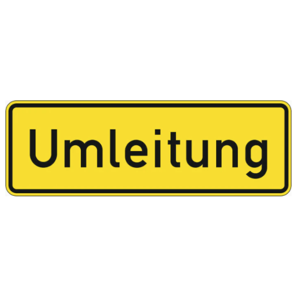 Umleitungswegweiser