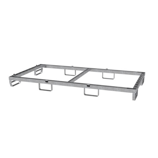 Lager- und Transporttraverse für 20 Absperrschrankengitter
