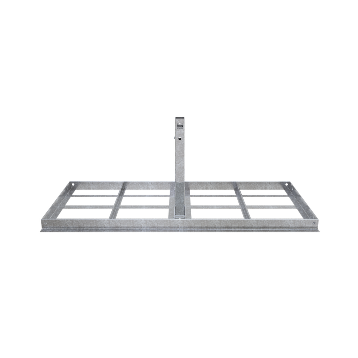 Schilderständer zur Aufnahme von 60 x 60 Schaftrohr Vorrichtung für 10 Fußplatten