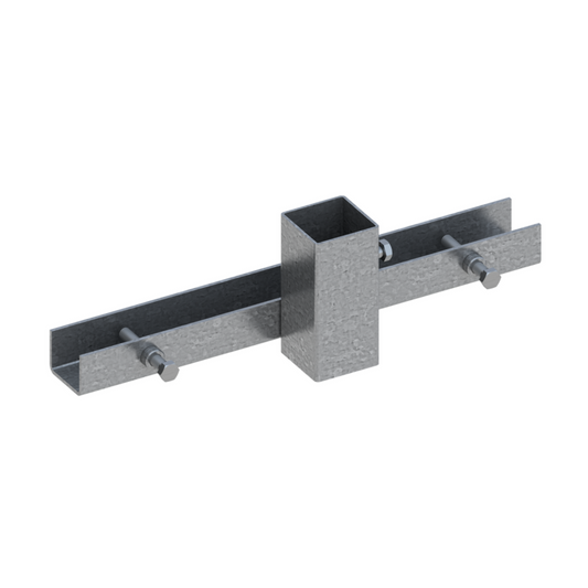 Schilderhalterung für 50×50 mm Schildrohr