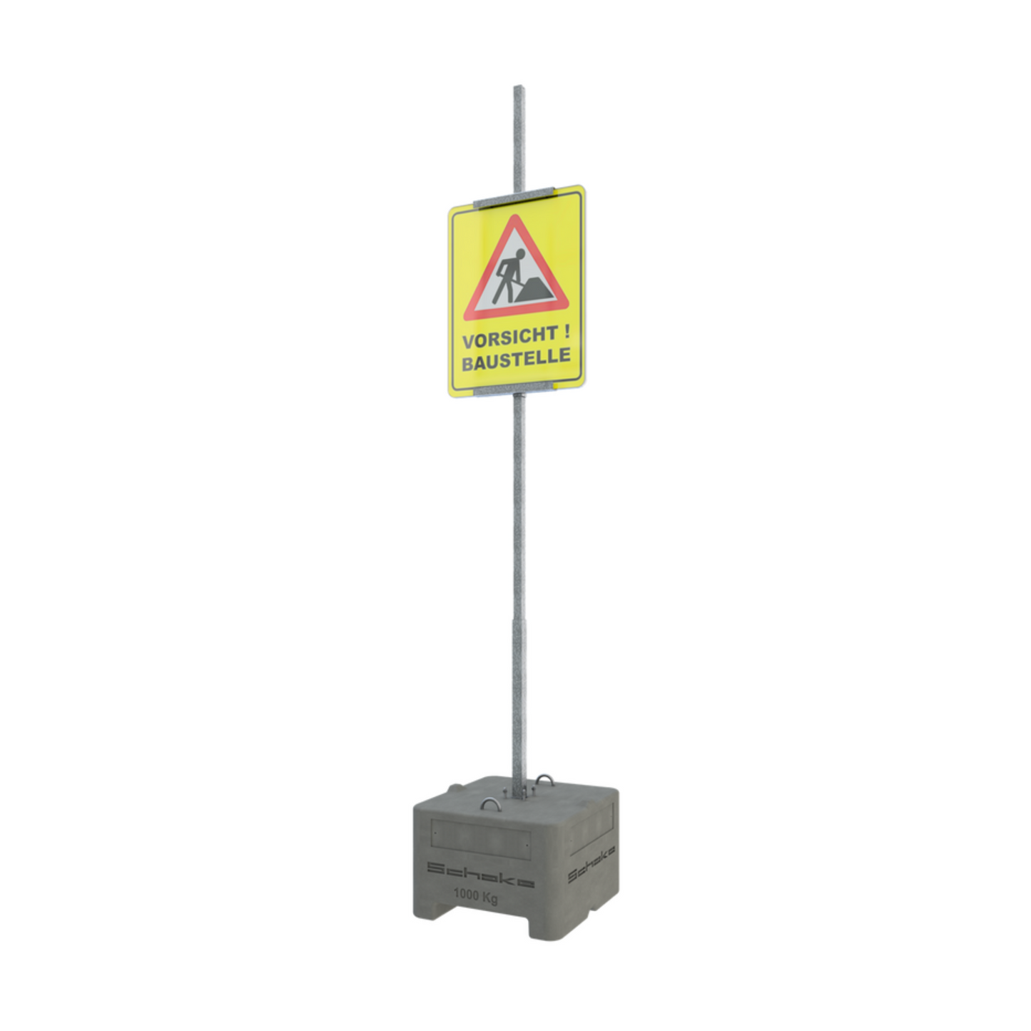 Schilderhalterung für 50×50 mm Schildrohr