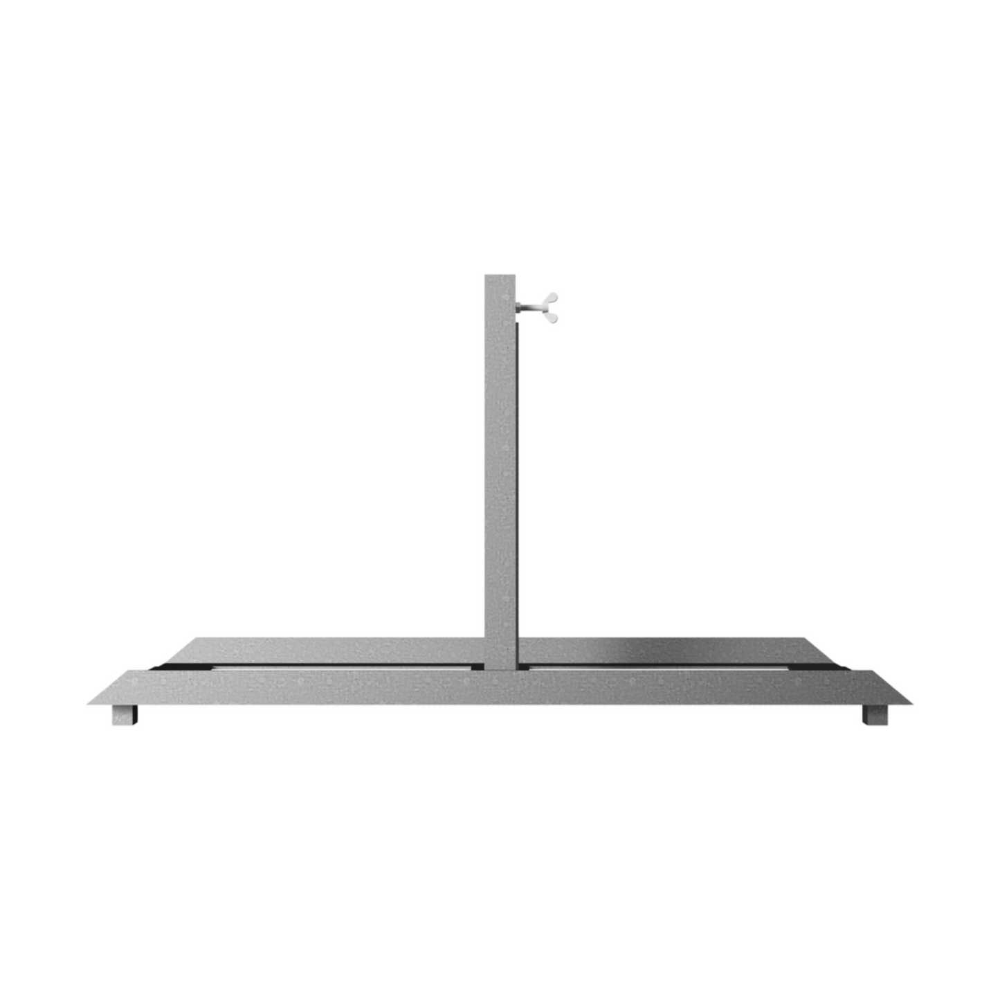 Schilderständer zur Aufnahme von 40 x 40 Schaftrohr Vorrichtung für 4 Fußplatten