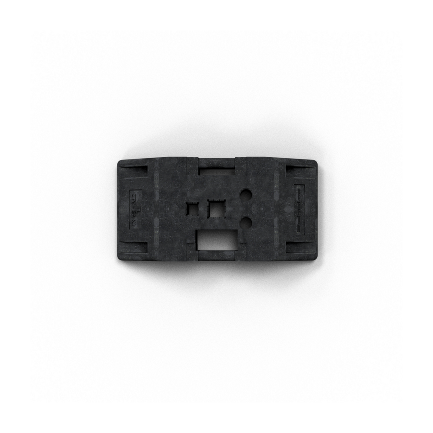 TL-Fußplatte Typ 31991 – K1 – für Baken und Schranken – 40 Stück