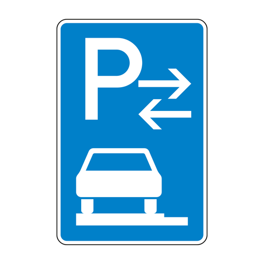 Verkehrszeichen "Parken auf Gehwegen" - VZ 315-63
