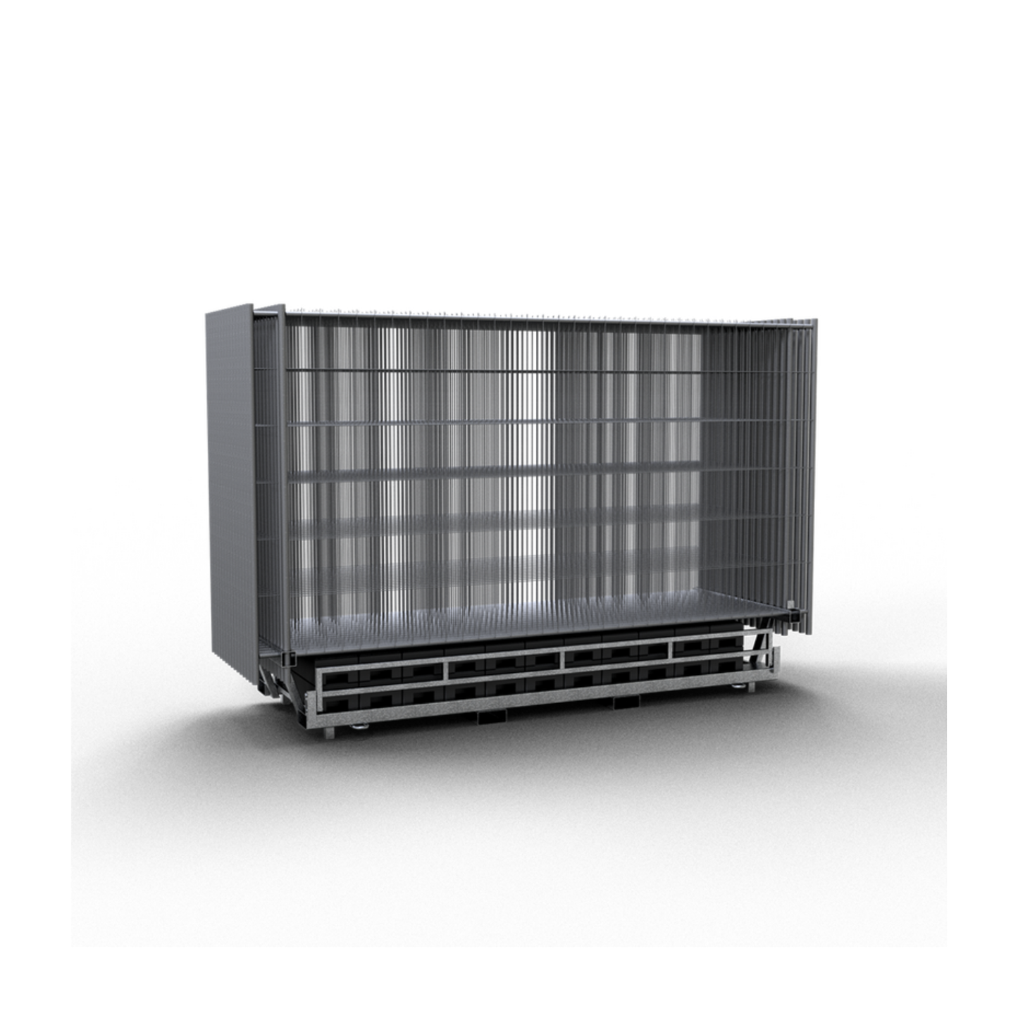 SET mit 30 Bauzäunen und Zubehör auf Twinpallete