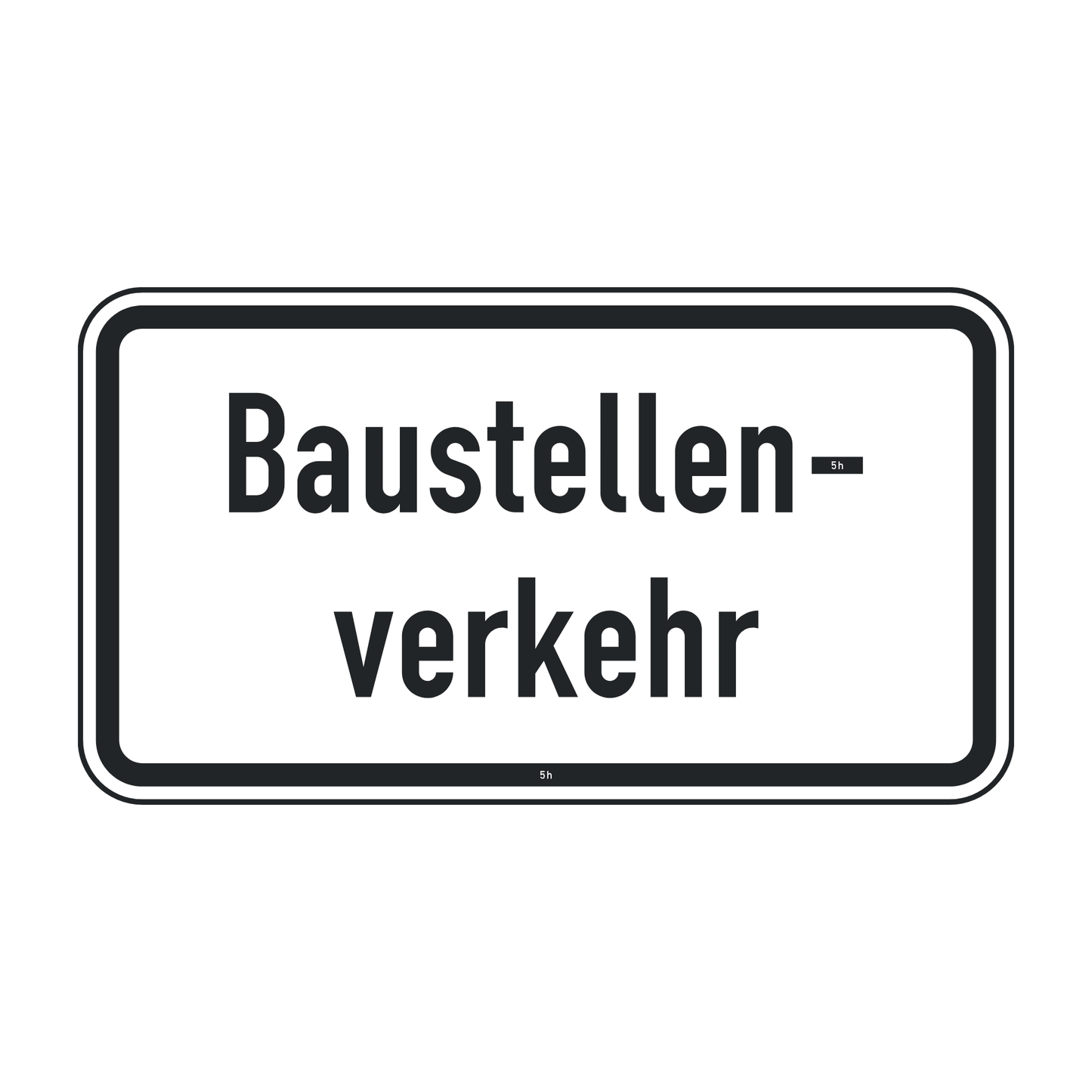 Verkehrszeichen "Baustellenverkehr" – VZ 1007-38