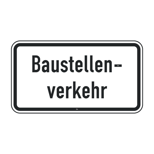 Verkehrszeichen "Baustellenverkehr" – VZ 1007-38