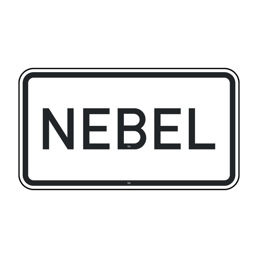 Verkehrszeichen "Nebel" – VZ 1007-61