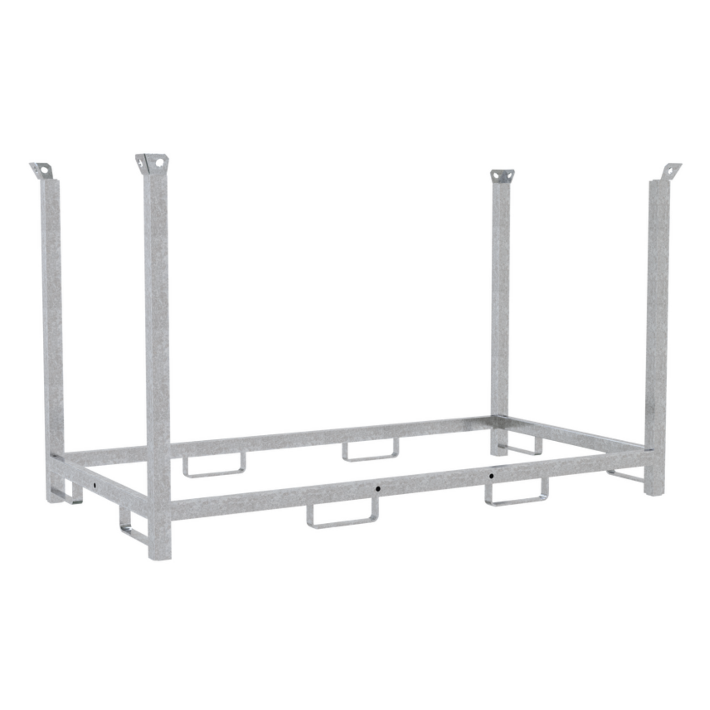 Lager- und Transportpalette für 30 Fußplatten