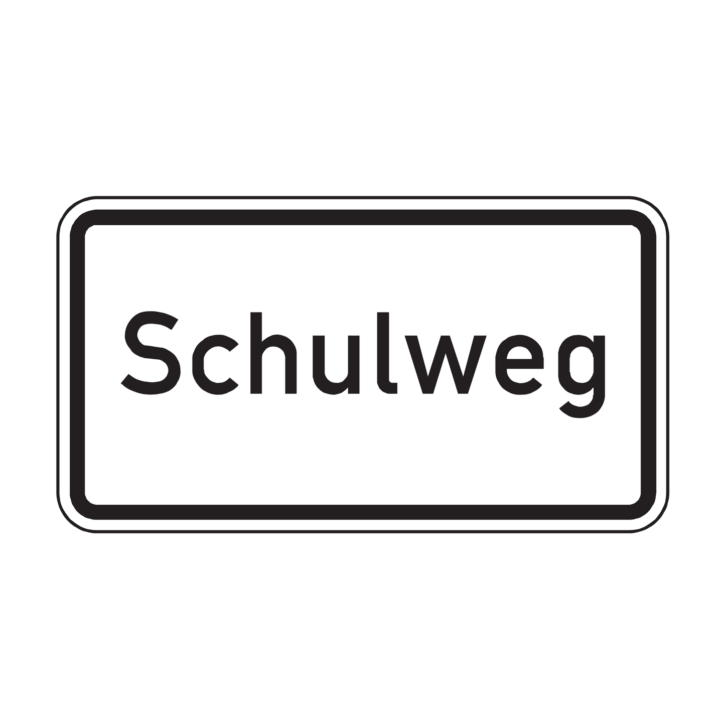 Verkehrszeichen "Schulweg" – VZ 2303