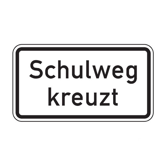 Verkehrszeichen "Schulweg kreuzt" – VZ 2304