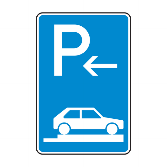Verkehrszeichen "Parken auf Gehwegen" - VZ 315-86