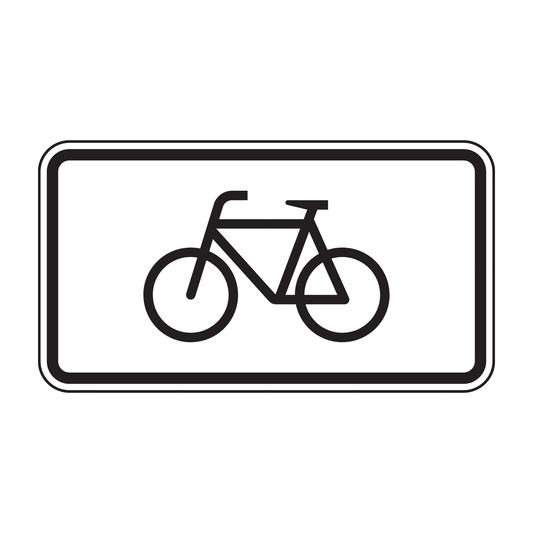 Verkehrszeichen "Radverkehr" – VZ 1010-52