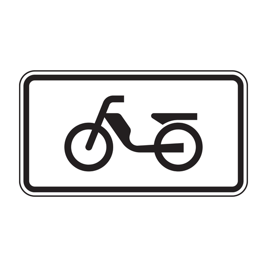 Verkehrszeichen "Mofas" – VZ 1010-63