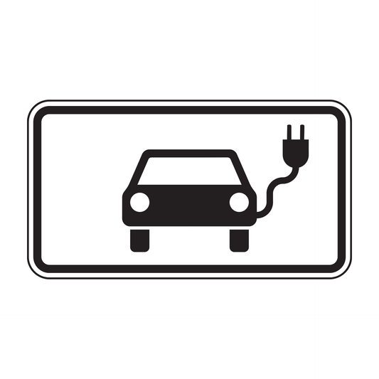 Verkehrszeichen "Elektrisch betriebene Fahrzeuge" – VZ 1010-66