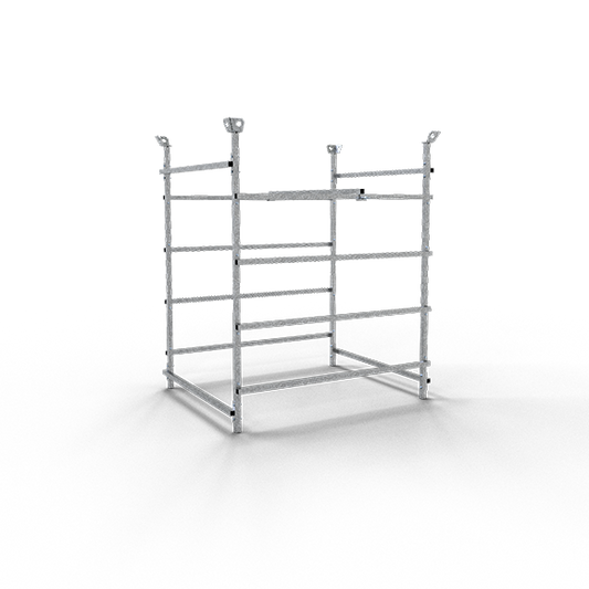 Lager- und Transportgestell für 80 Baken