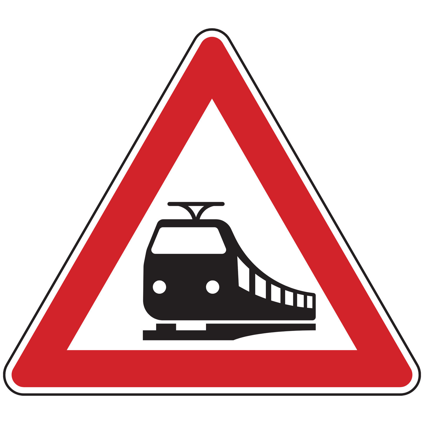 Verkehrszeichen "Bahnübergang" - VZ 151