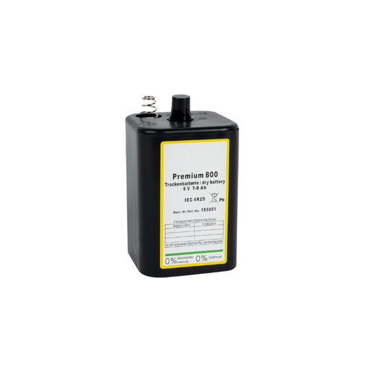 Trockenbatterie Typ 800 – 6 V / 7–9 Ah (VPE 20 Stück)