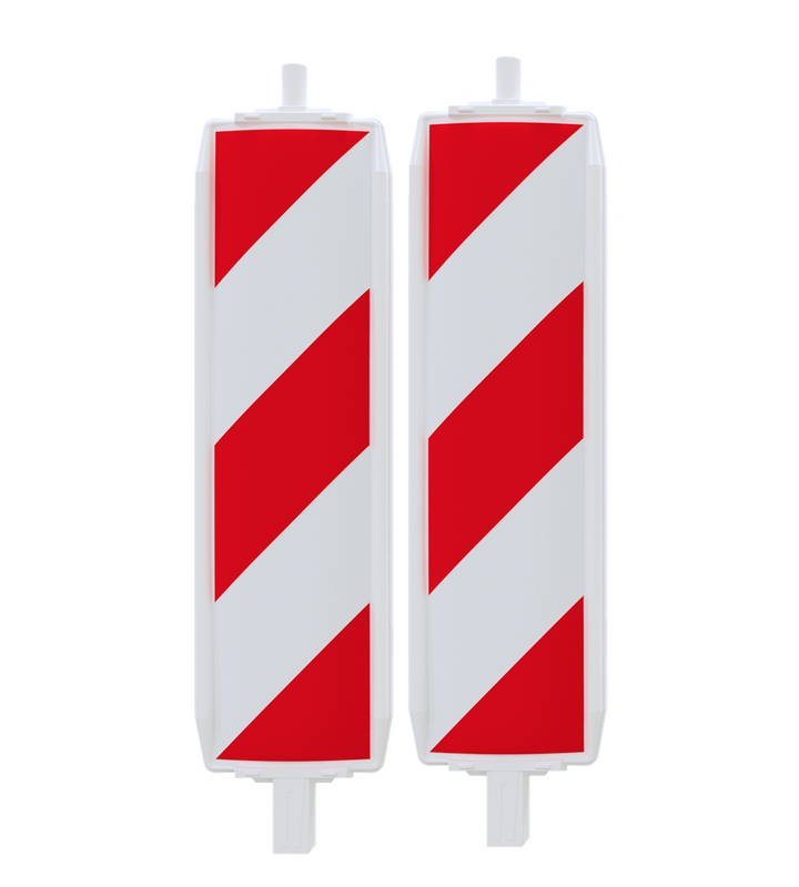 Kunststoffbake Typ 60 – Schraffurbake RA2 – 10er Pack